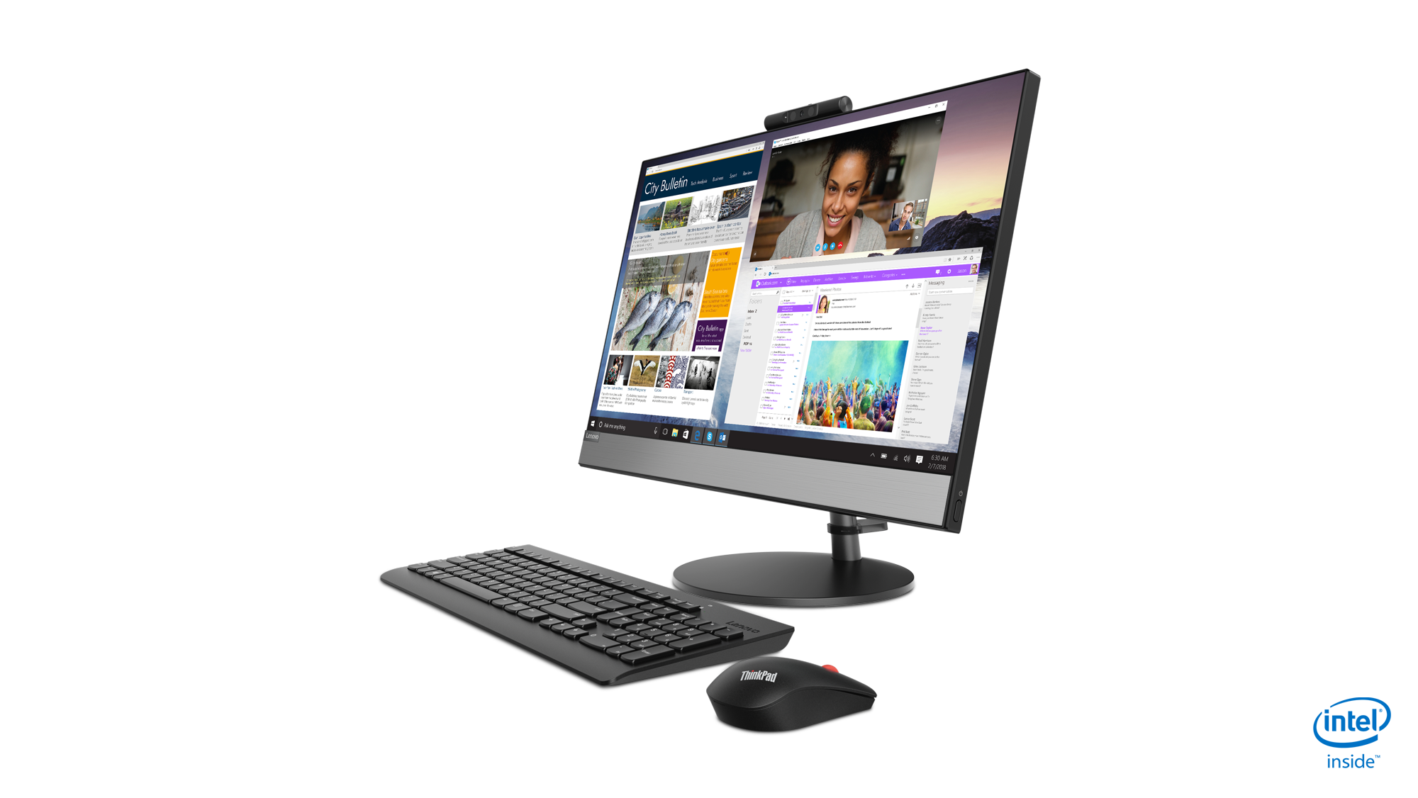 Monitor, tastiera e mouse